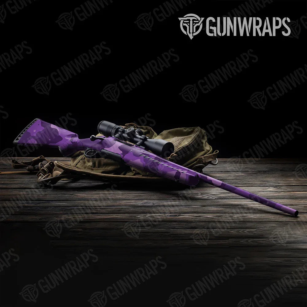 Cumulus Elite Purple Rifle Gun Skin Vinyl Wraps