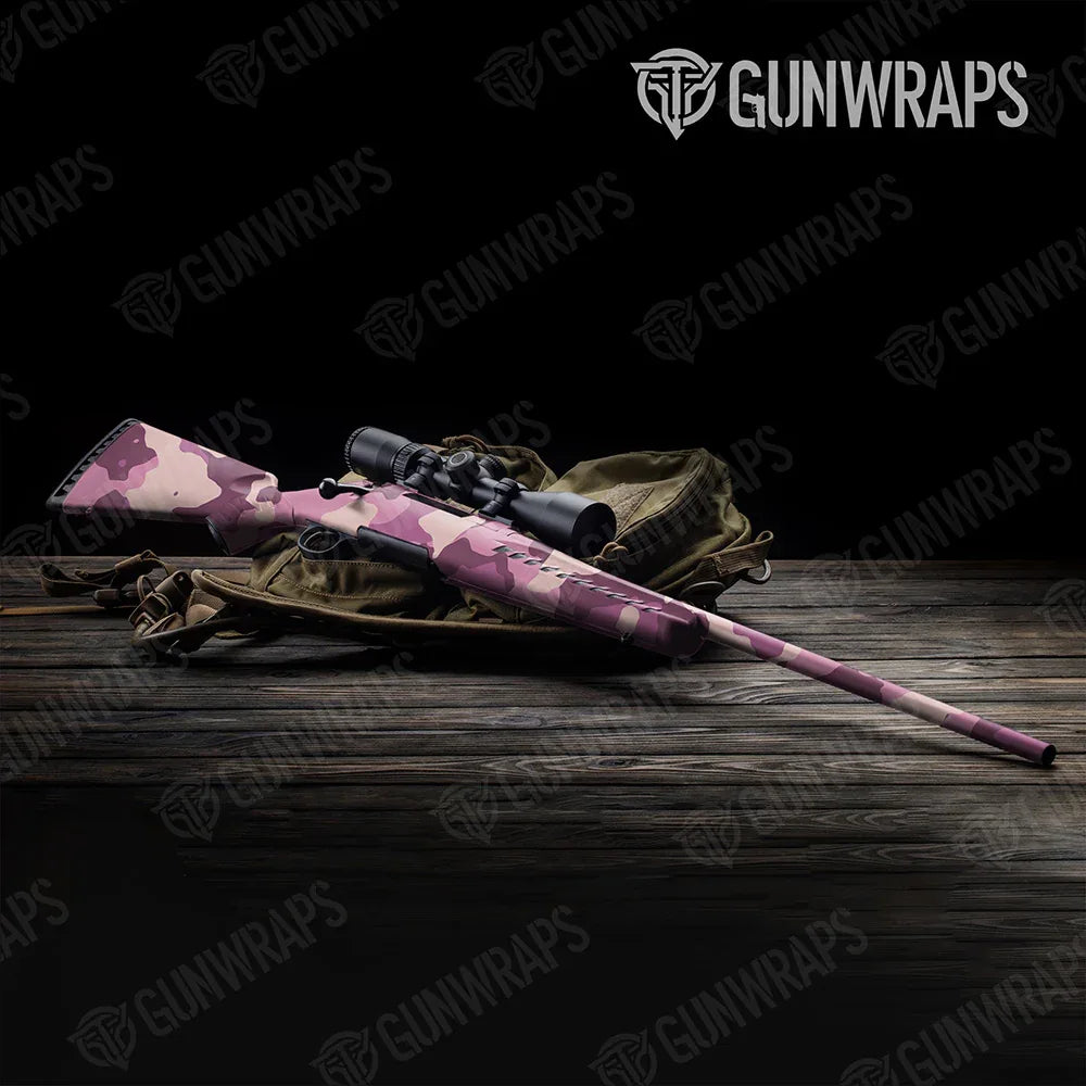 Cumulus Floral Rifle Gun Skin Vinyl Wraps
