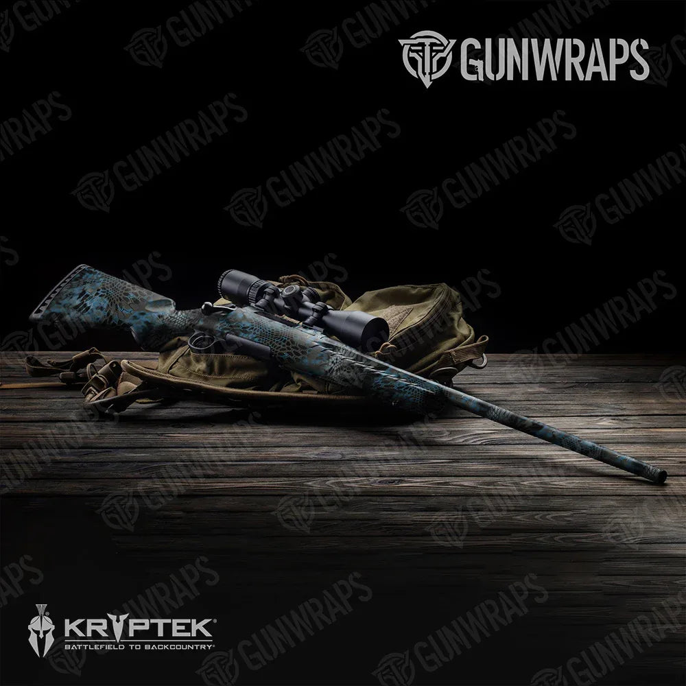 Kryptek Neptune Rifle Gun Skin Vinyl Wraps