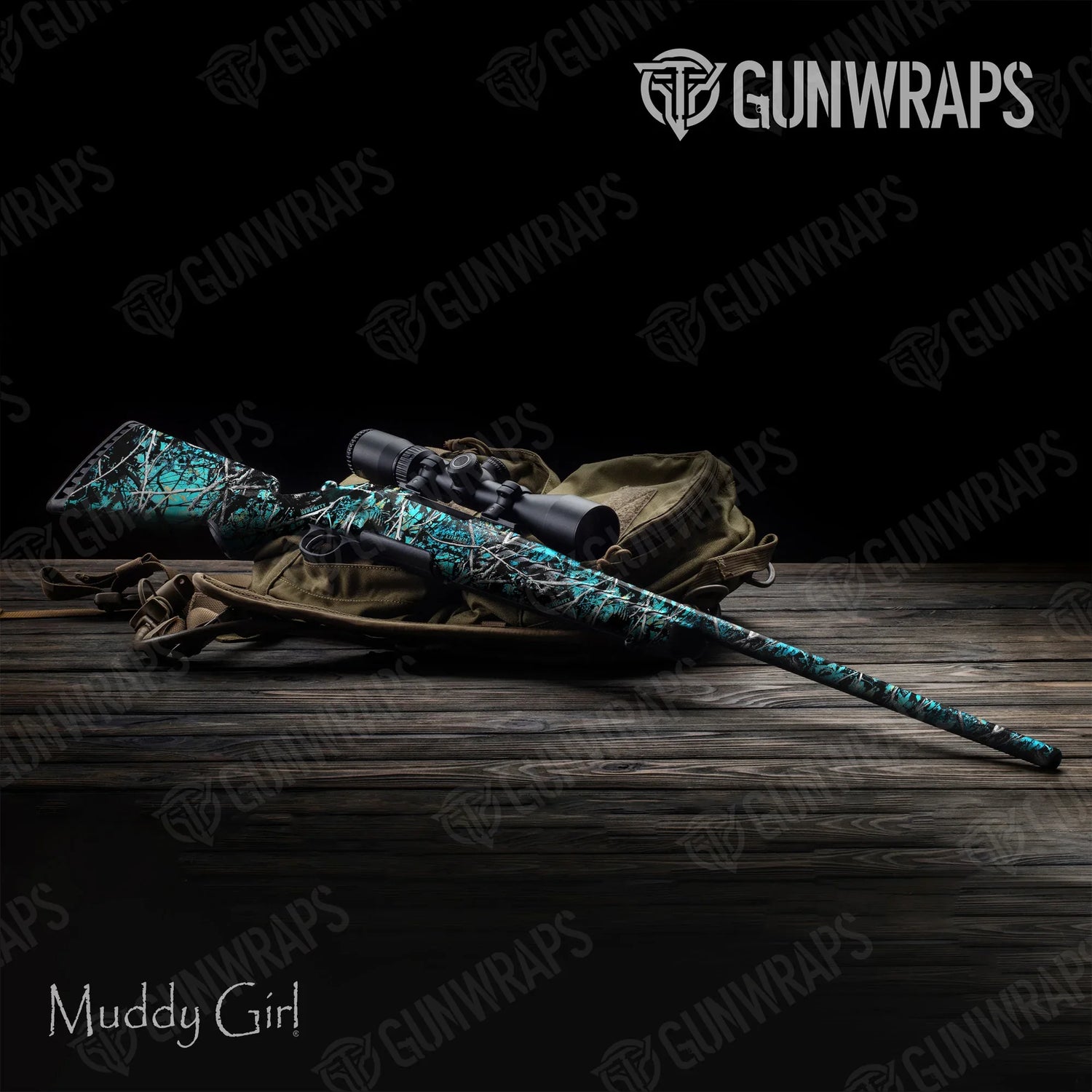 Muddy Girl Serenity Rifle Gun Skin Vinyl Wraps