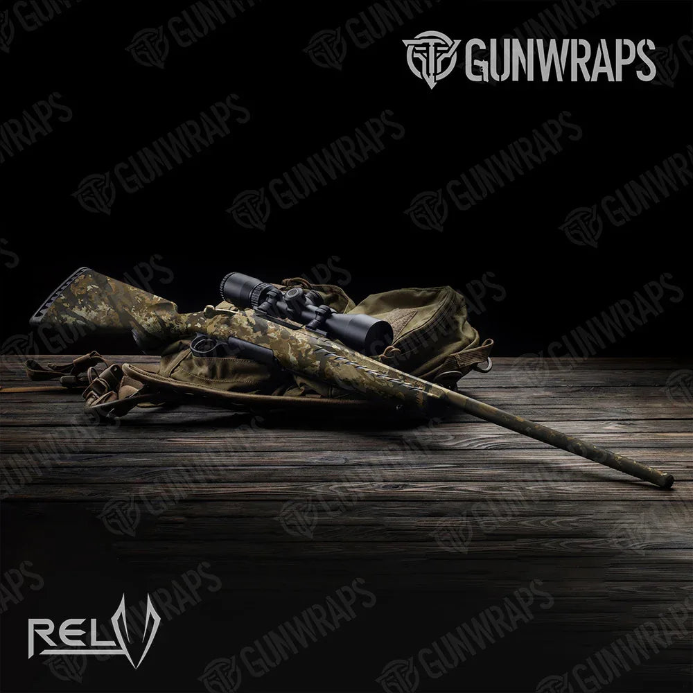 RELV Harvester Rifle Gun Skin Vinyl Wraps