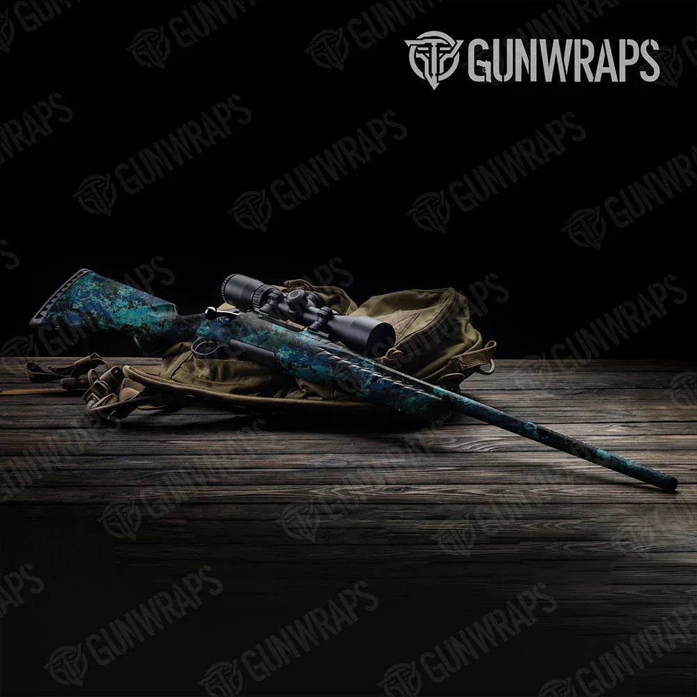 Substrate Shipwreck Rifle Gun Skin Vinyl Wraps