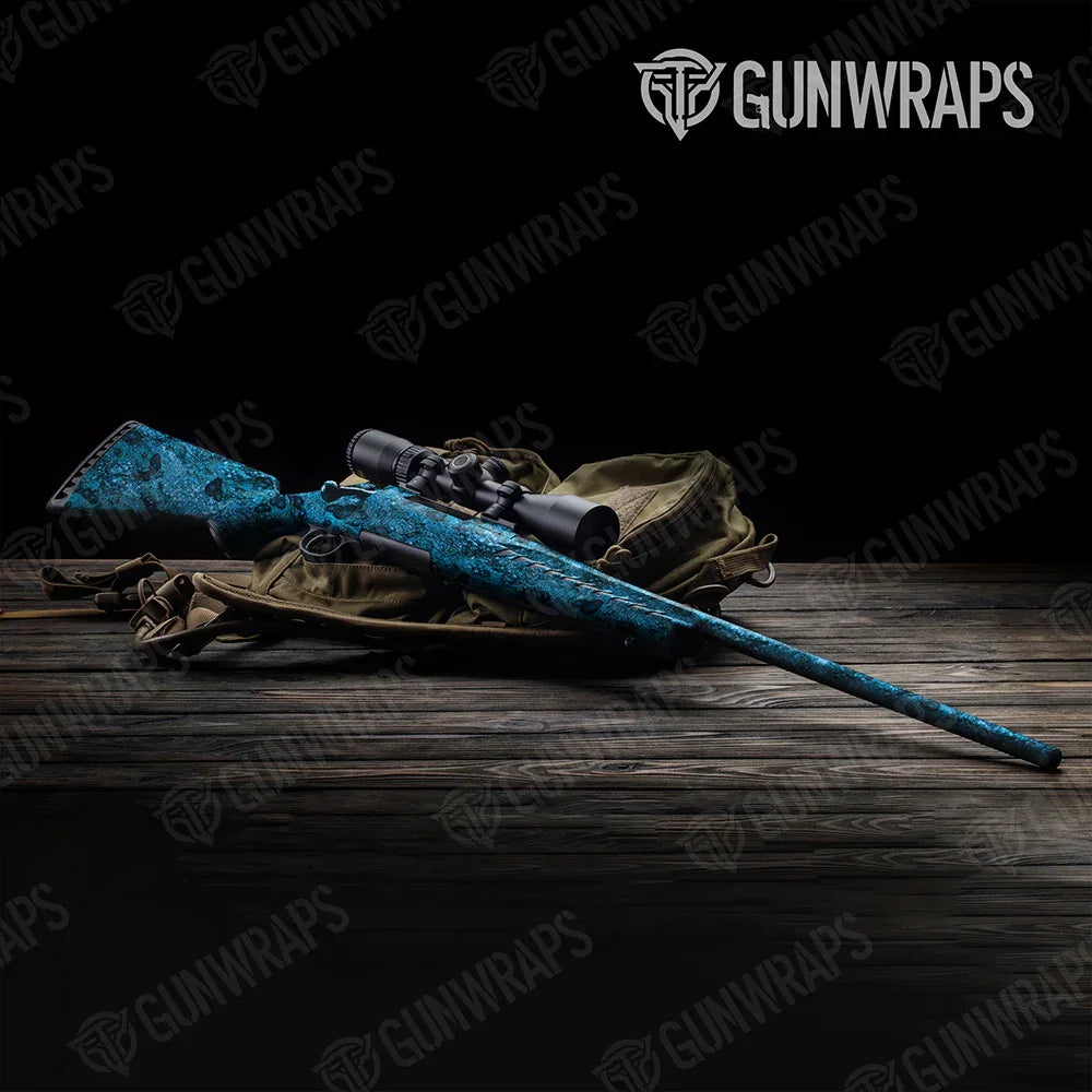Toadaflage Blue Rifle Gun Skin Vinyl Wraps