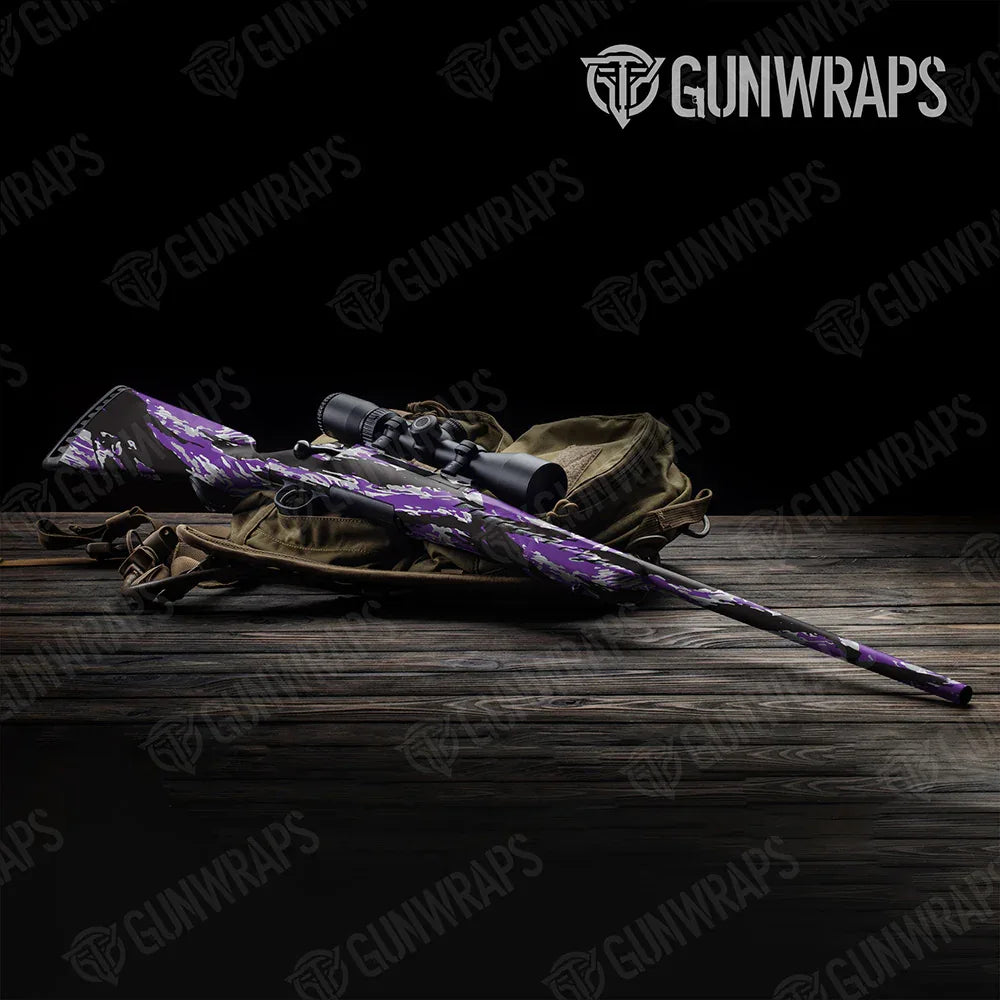 Vietnam Tiger Stripe Purple Tiger Rifle Gun Skin Vinyl Wraps