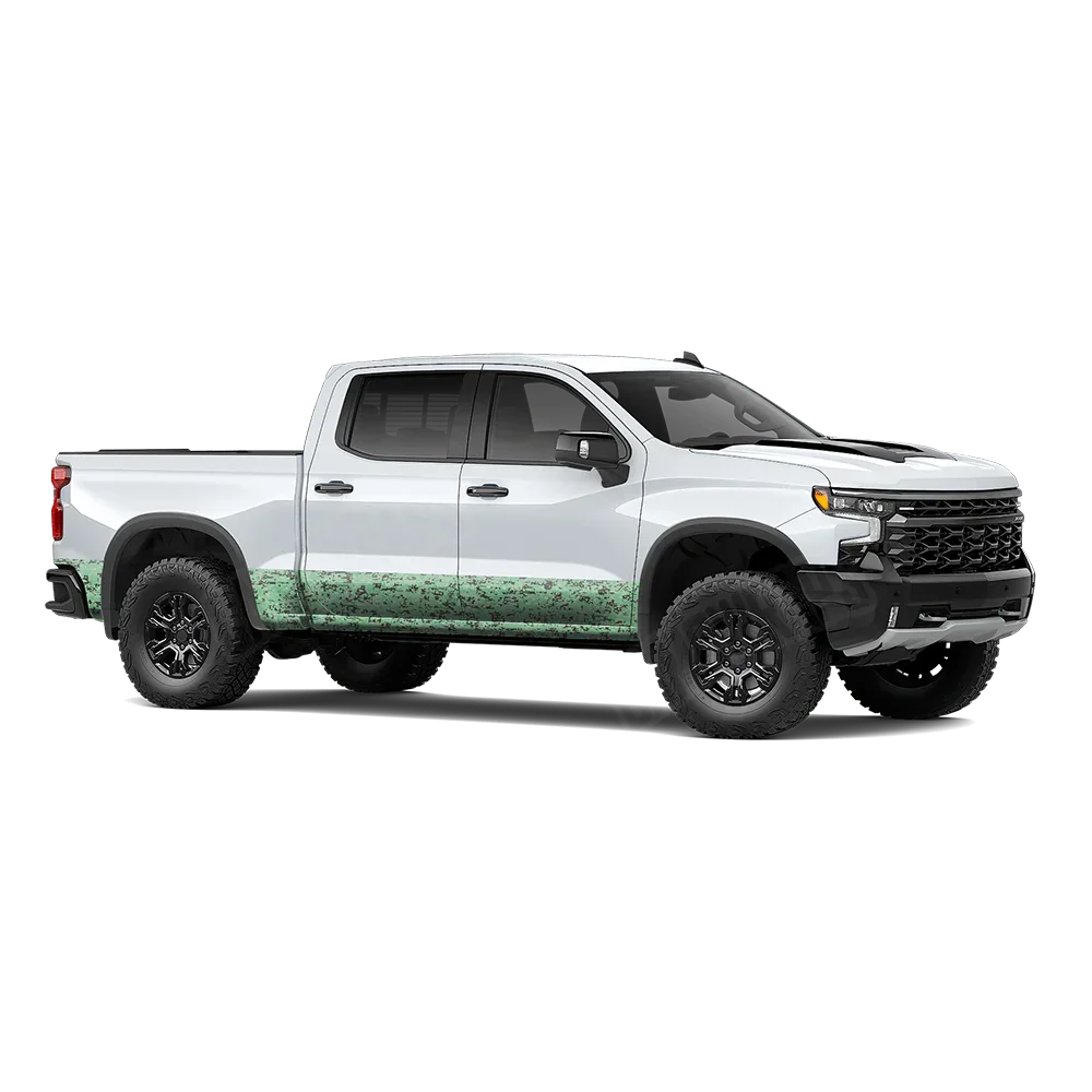 Digital Mint Chocolate Chip Rocker Panel Wraps