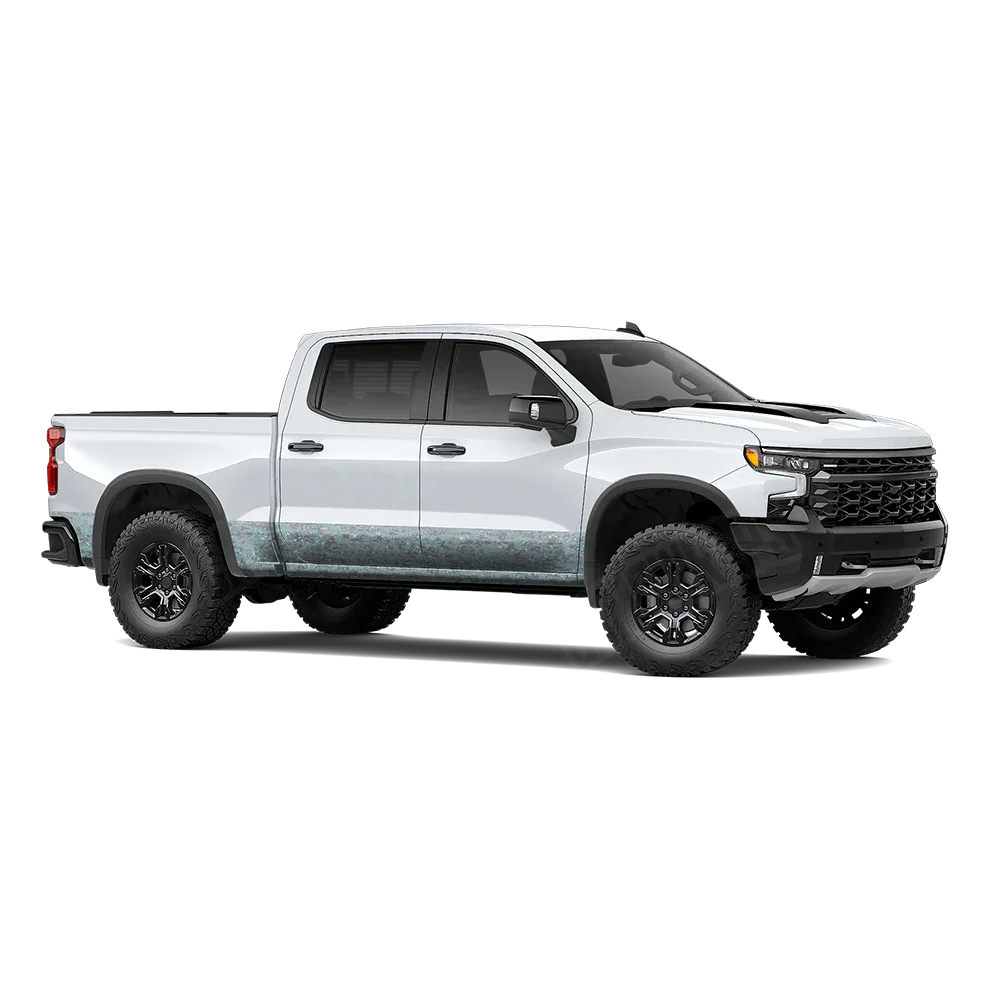 Digital Overcast Rocker Panel Wraps