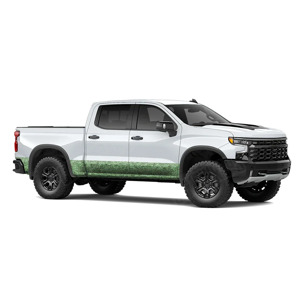 Digital Pistachio Rocker Panel Wraps
