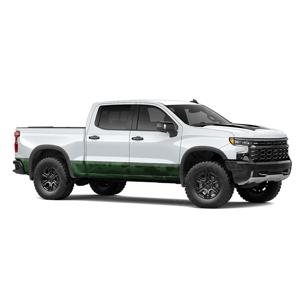 Classic Elite Green Rocker Panel Wraps