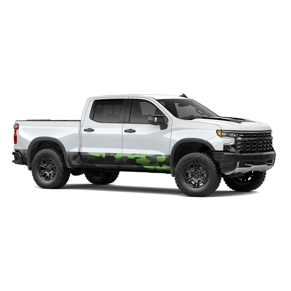 Classic Metro Green Rocker Panel Wraps