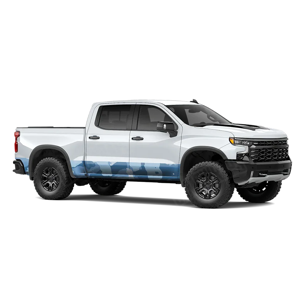 Cumulus Cool Blue Rocker Panel Wraps