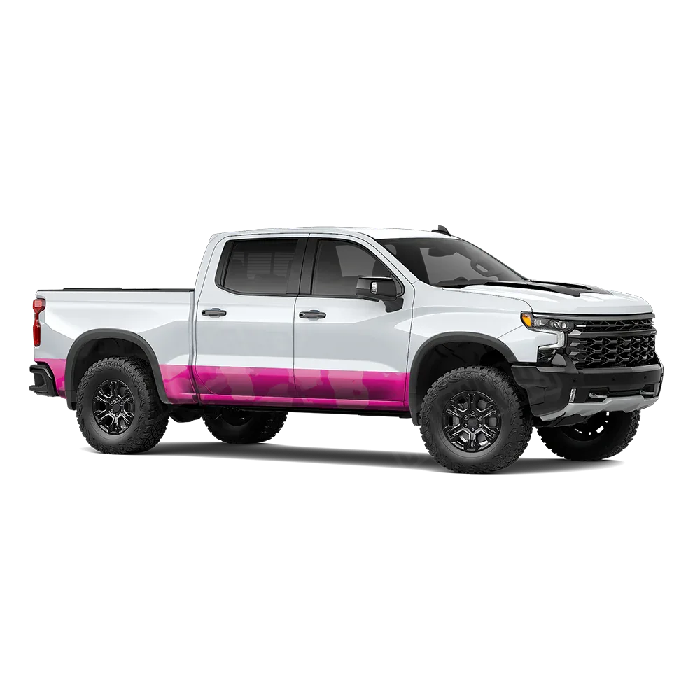 Cumulus Elite Magenta Rocker Panel Wraps