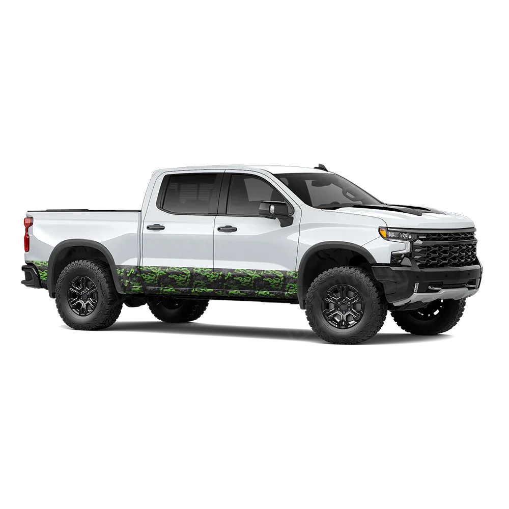 Classic Metro Green Rocker Panel Wraps