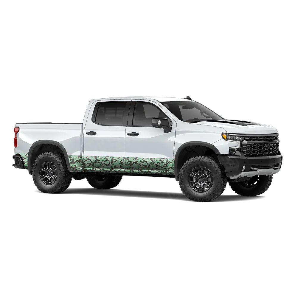 Classic Mint Chocolate Chip Rocker Panel Wraps