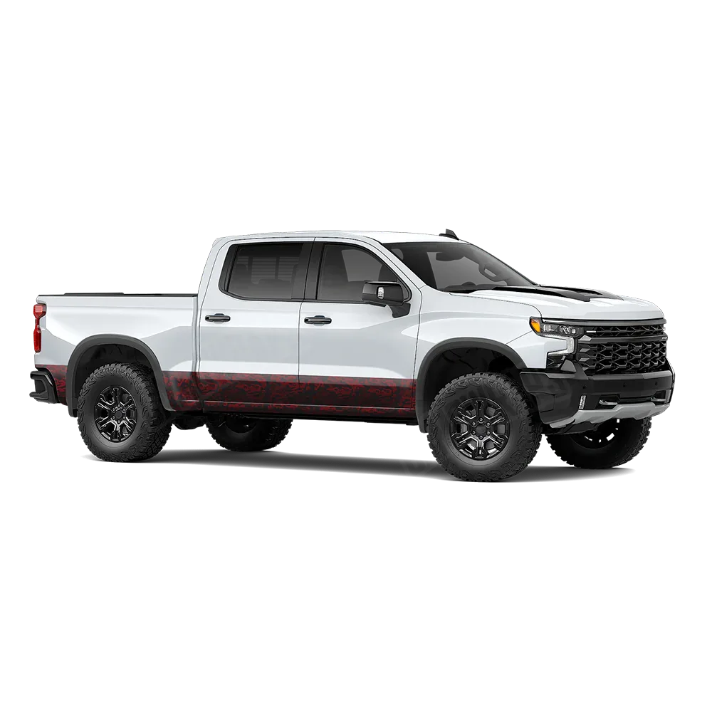 Classic Vampire Red Rocker Panel Wraps