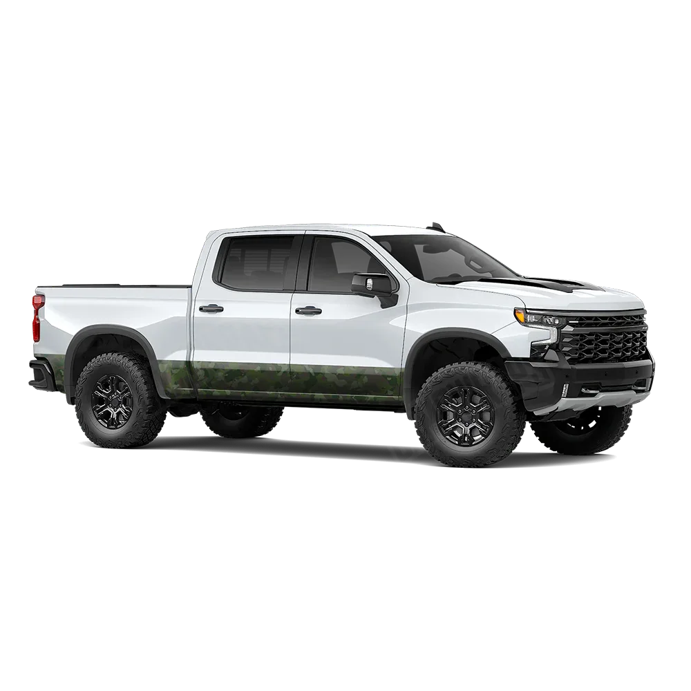Cumulus Army Dark Green Rocker Panel Wraps