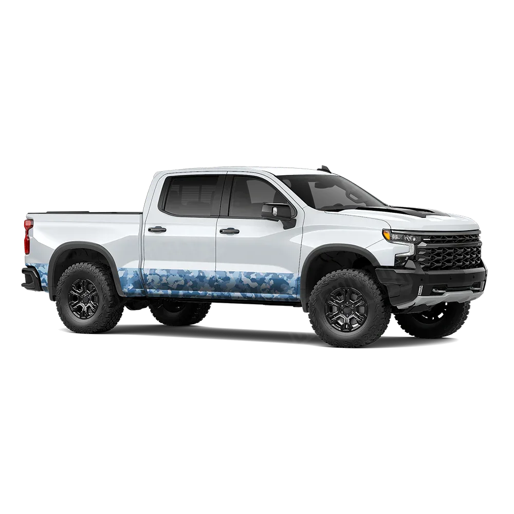 Cumulus Cool Blue Rocker Panel Wraps