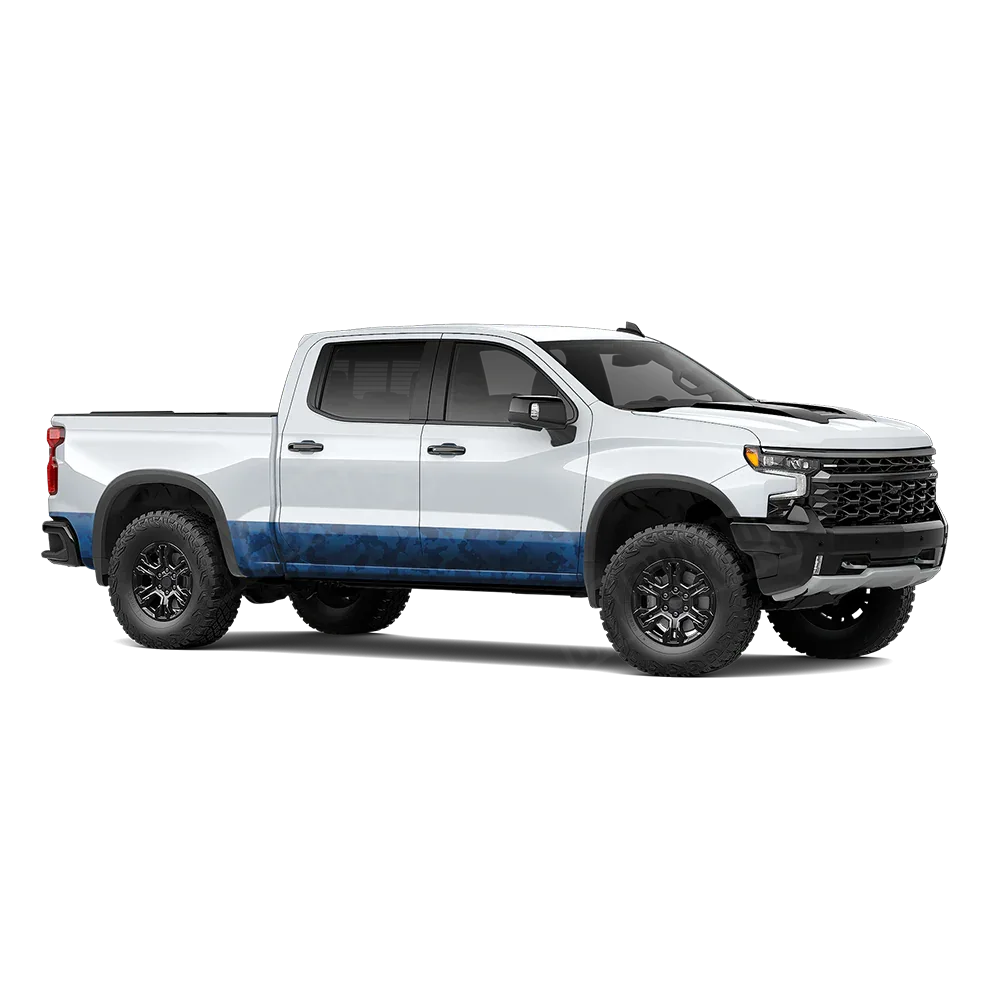 Cumulus Elite Blue Rocker Panel Wraps