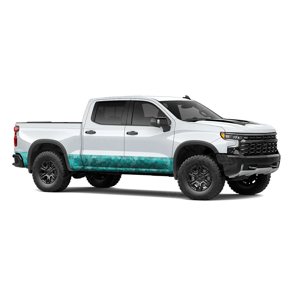 Cumulus Elite Tiffany Blue Rocker Panel Wraps