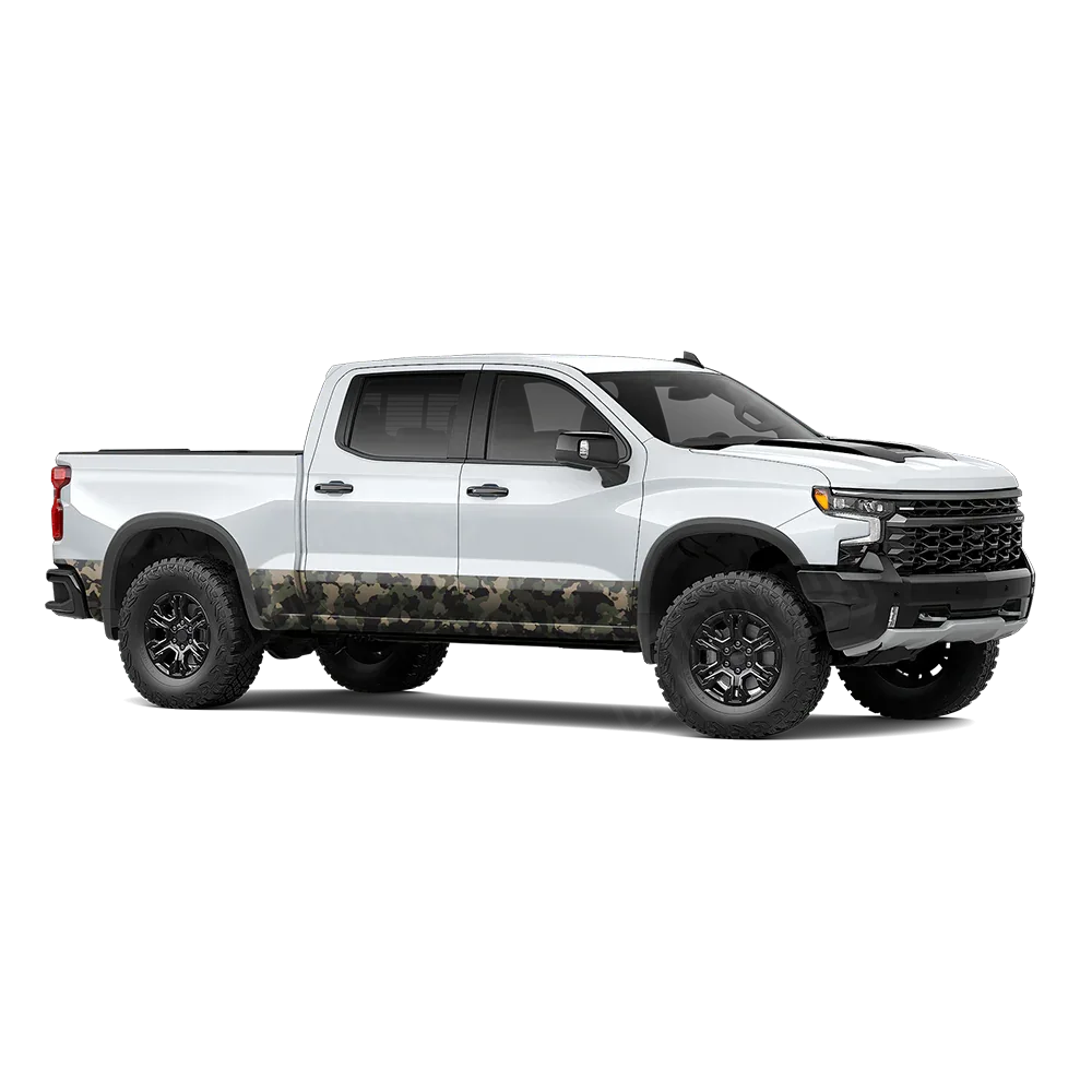 Cumulus Militant Green Rocker Panel Wraps