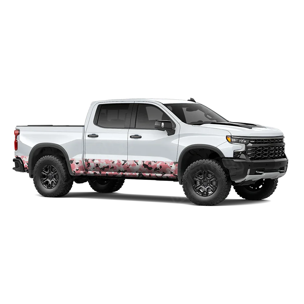 Cumulus Pink Rocker Panel Wraps