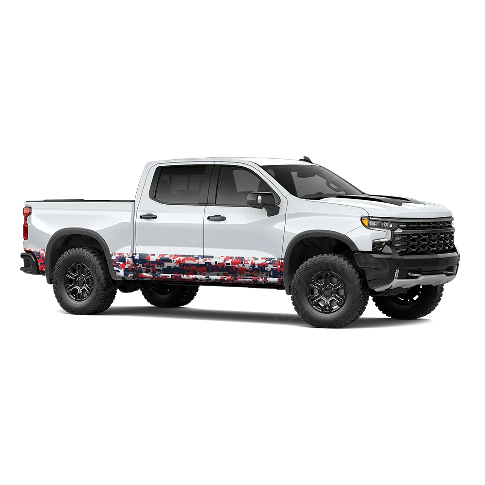 Digital America Rocker Panel Wraps