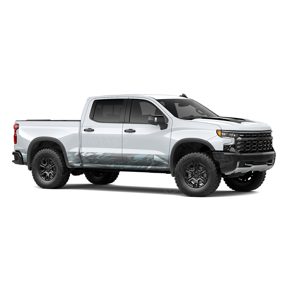Sharp Overcast Rocker Panel Wraps