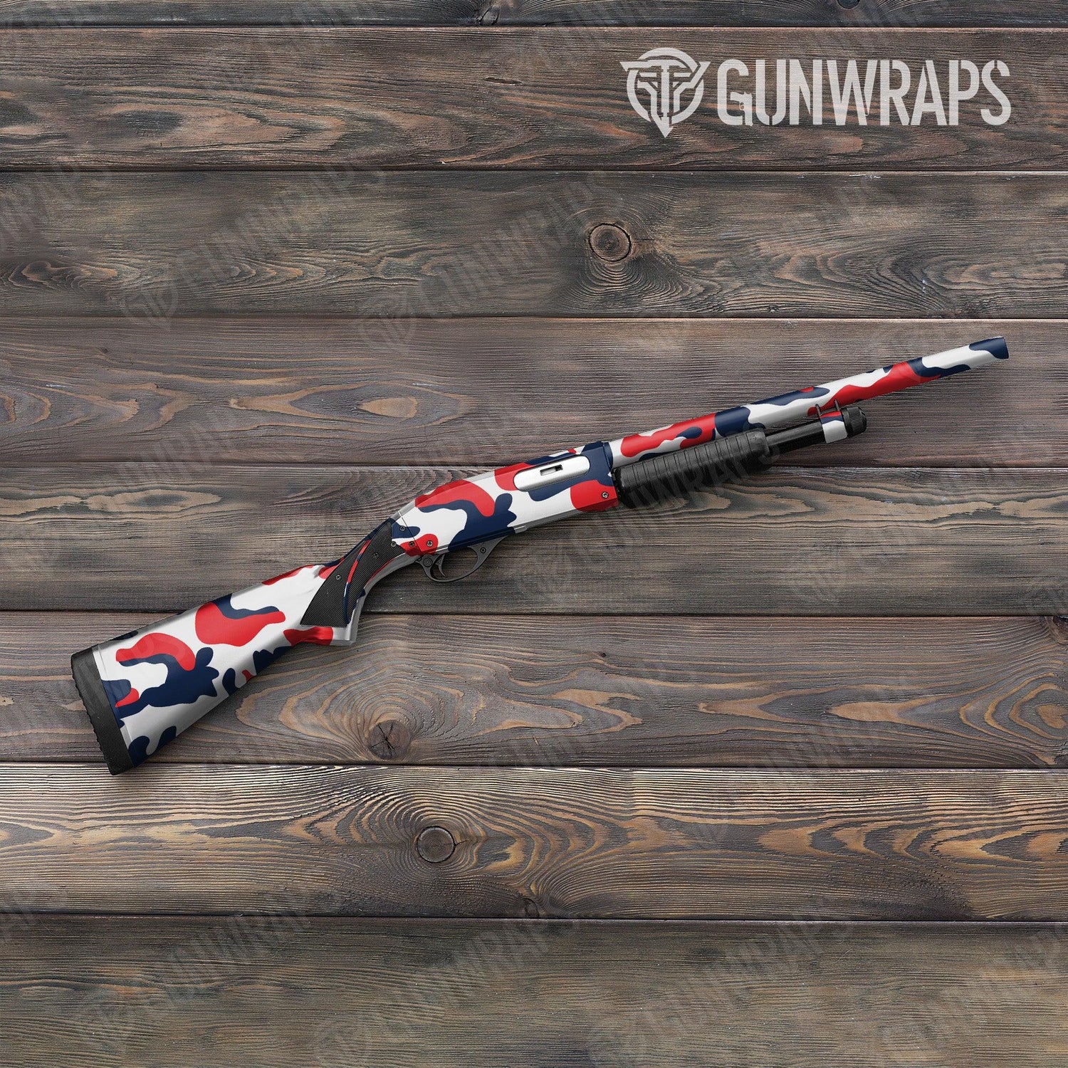 Classic America Shotgun Gun Skin Vinyl Wraps