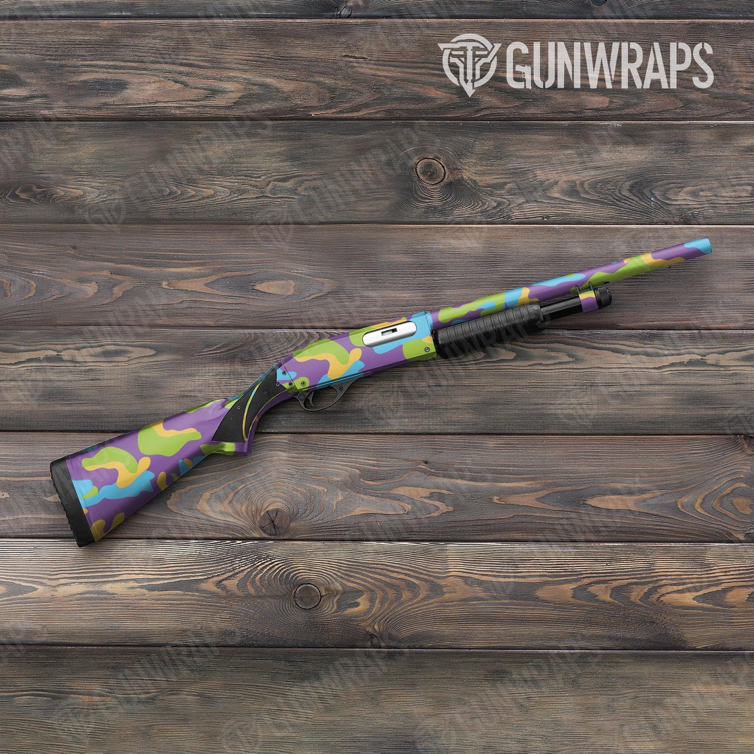 Classic Carnival Shotgun Gun Skin Vinyl Wraps