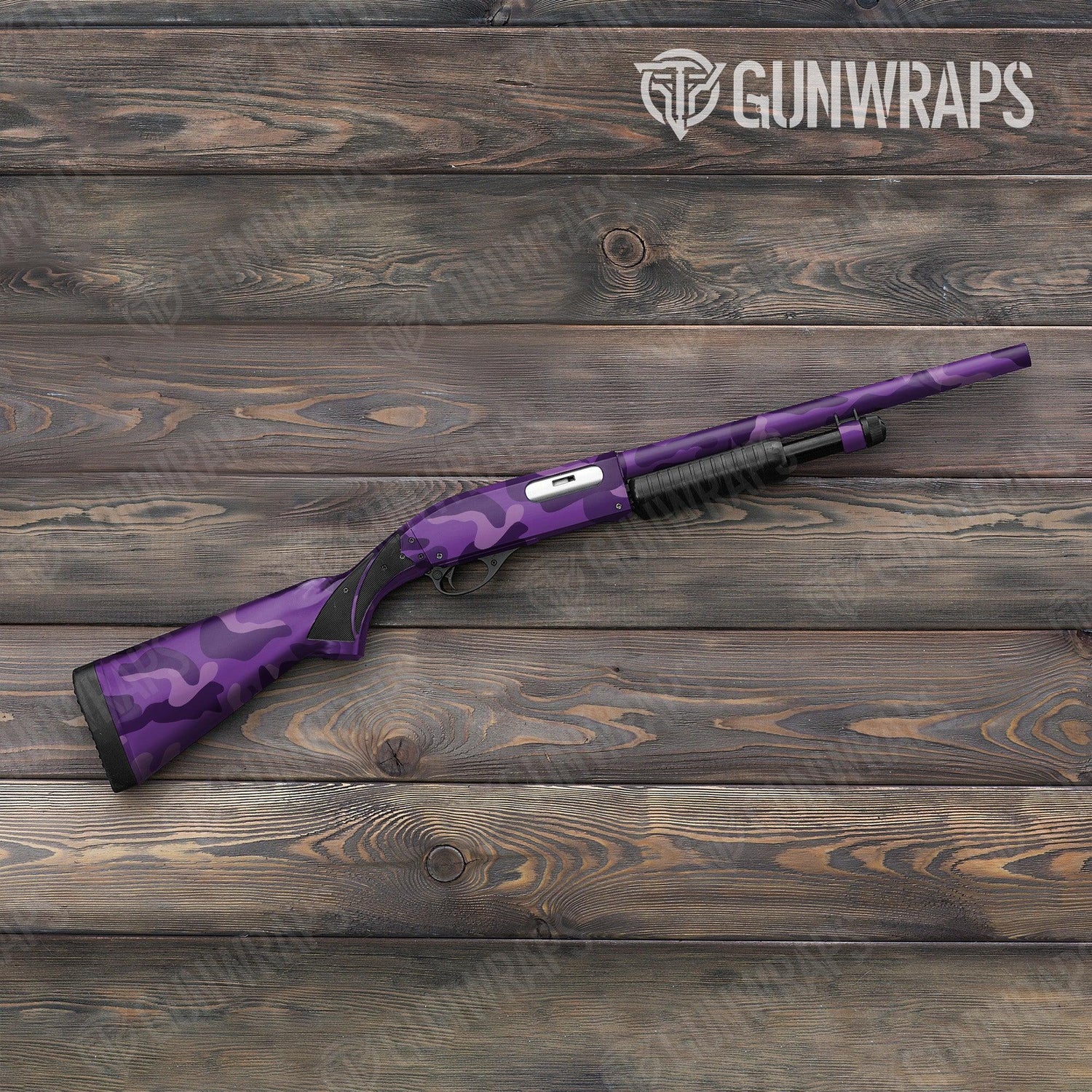 Classic Elite Purple Shotgun Gun Skin Vinyl Wraps