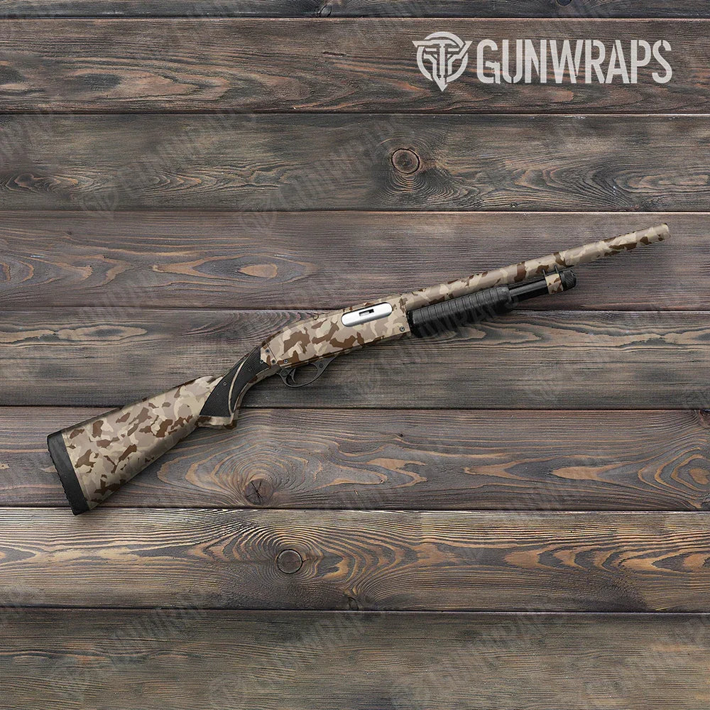 Erratic Desert Shotgun Gun Skin Vinyl Wraps