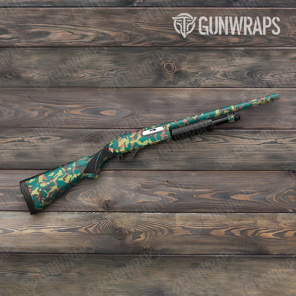 Erratic Fiesta Shotgun Gun Skin Vinyl Wraps