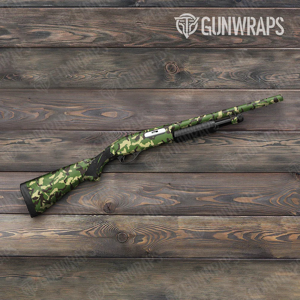 Erratic Jungle Shotgun Gun Skin Vinyl Wraps