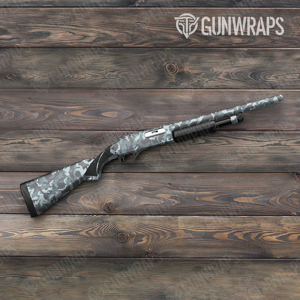 Erratic Overcast Shotgun Gun Skin Vinyl Wraps