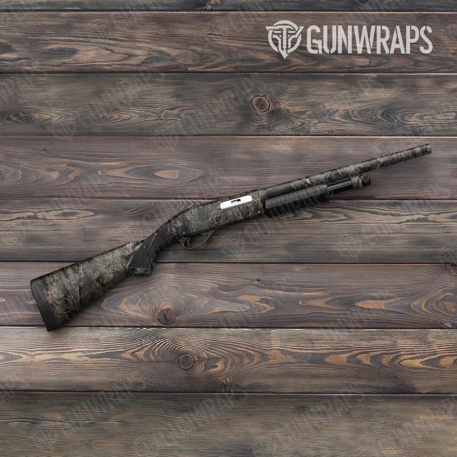 Nature Mossy Woodland Shotgun Gun Skin Vinyl Wraps