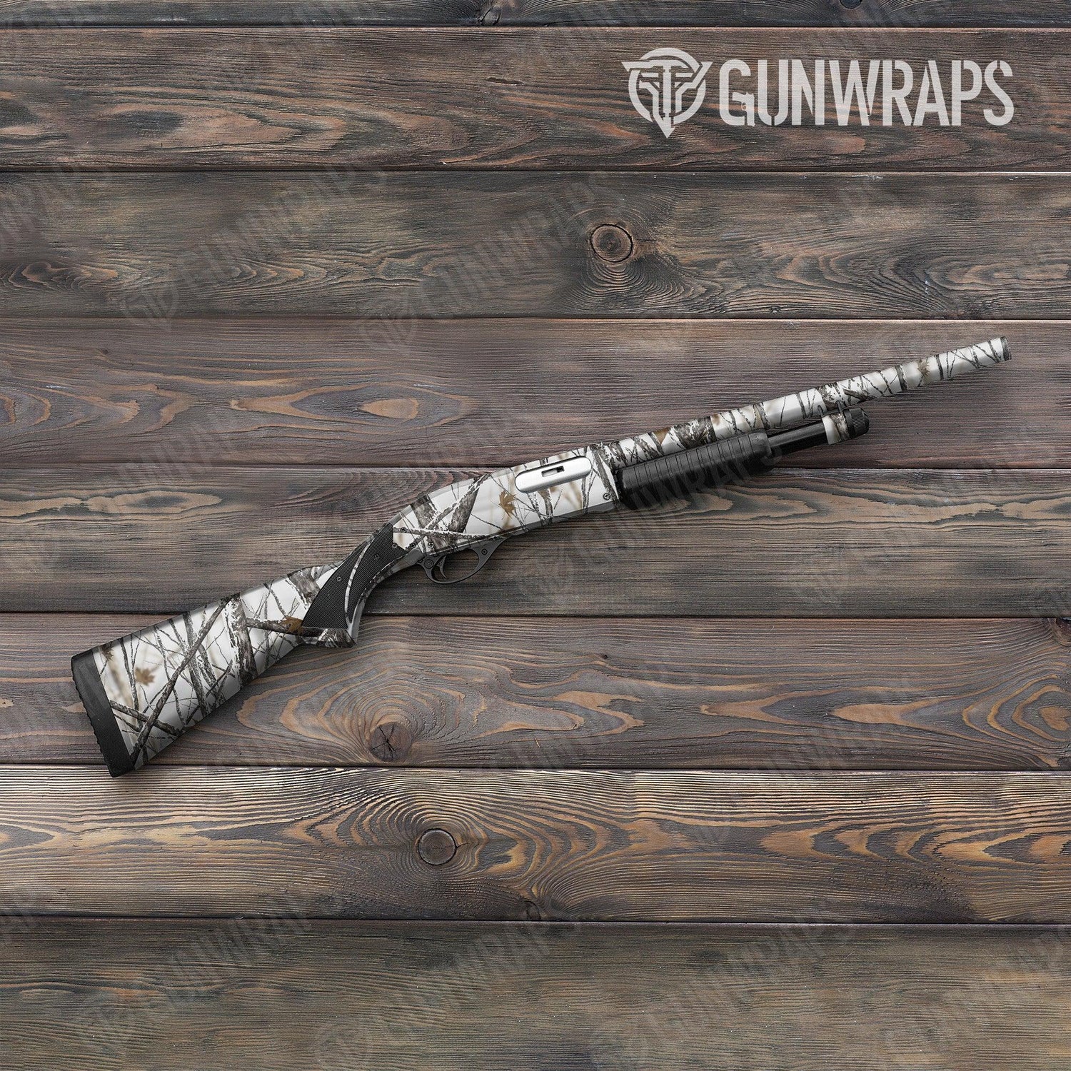Nature Snowstorm Shotgun Gun Skin Vinyl Wraps