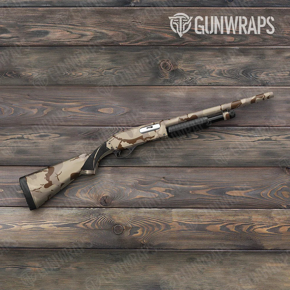 Ragged Desert Shotgun Gun Skin Vinyl Wraps