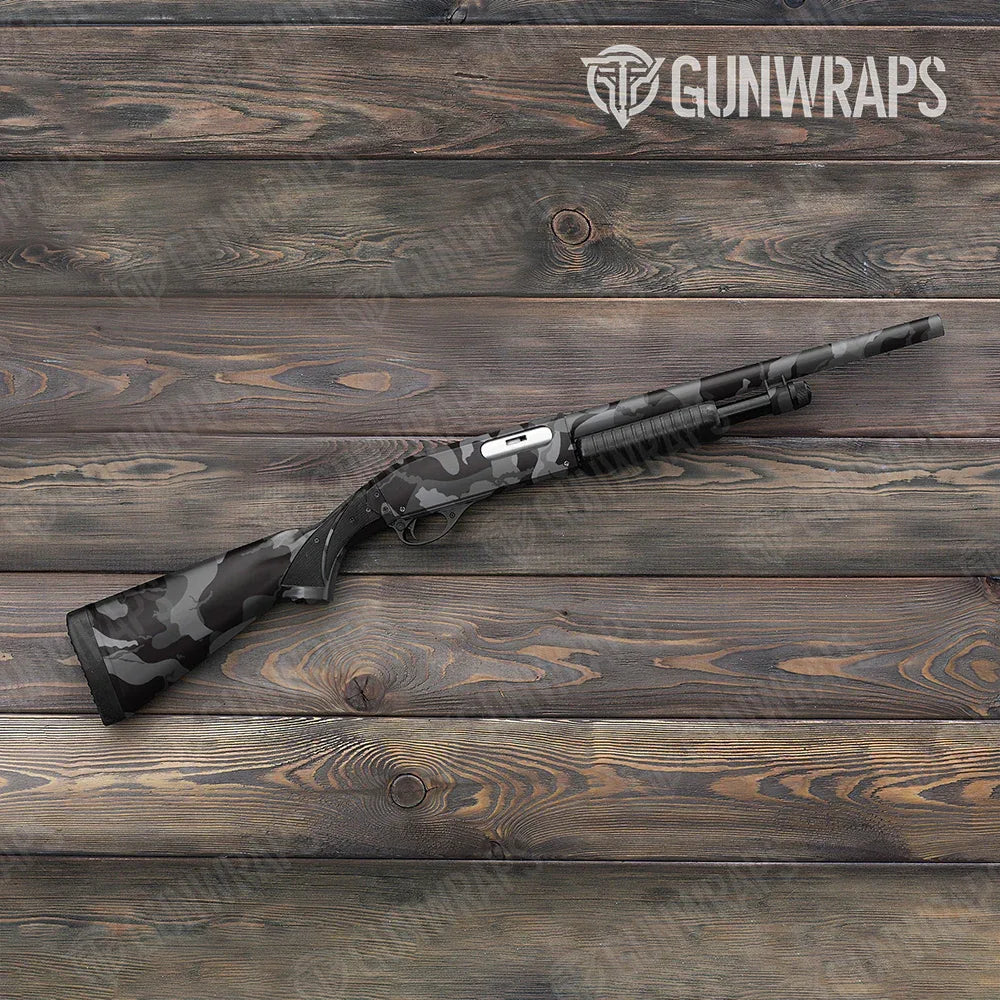 Ragged Midnight Shotgun Gun Skin Vinyl Wraps