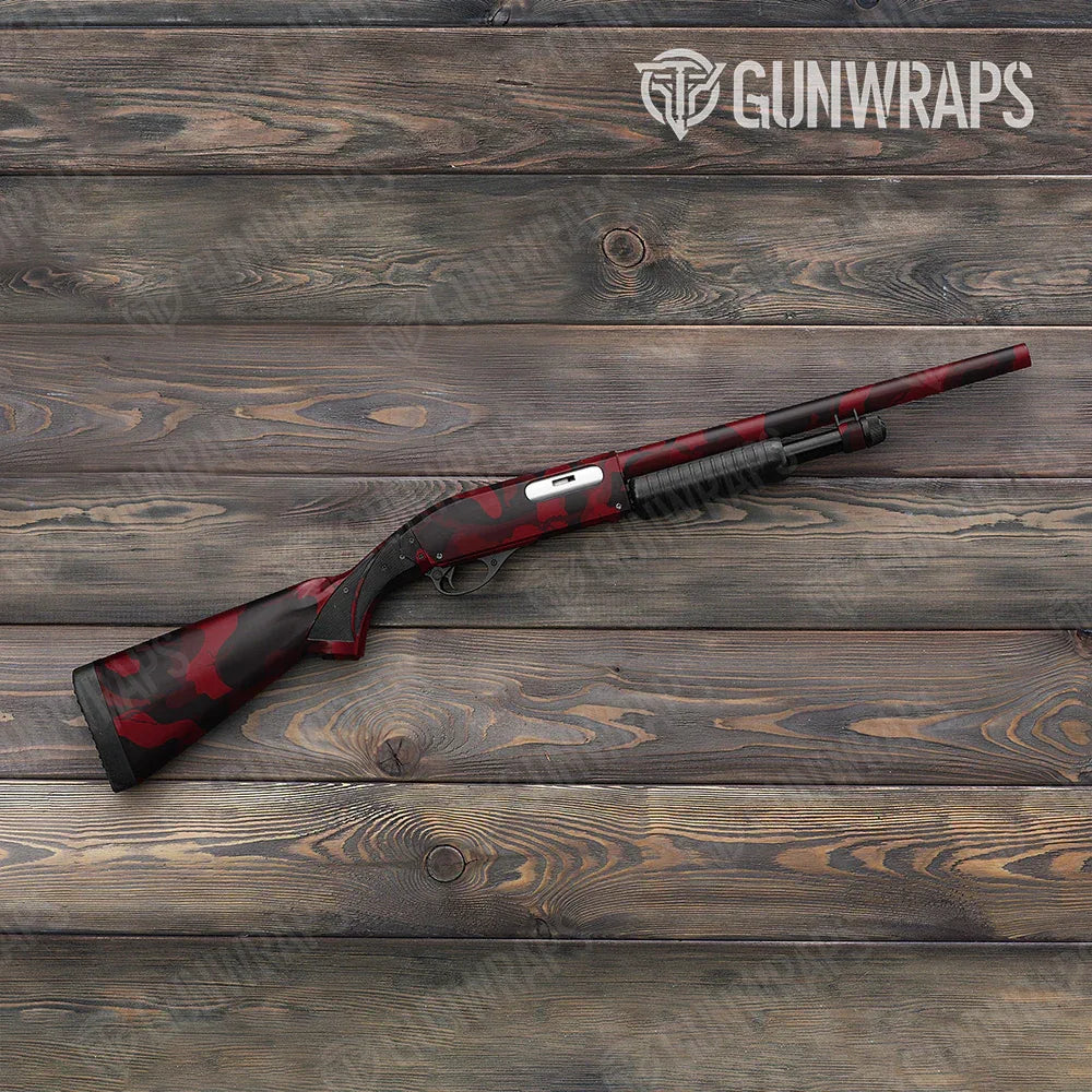 Ragged Vampire Red Shotgun Gun Skin Vinyl Wraps