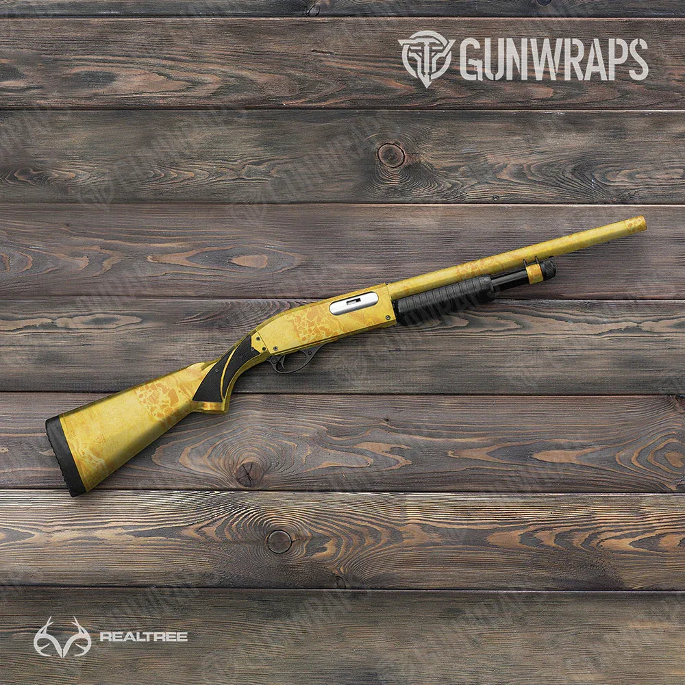 Realtree WAV3 Sunflower Shotgun Gun Skin Vinyl Wraps