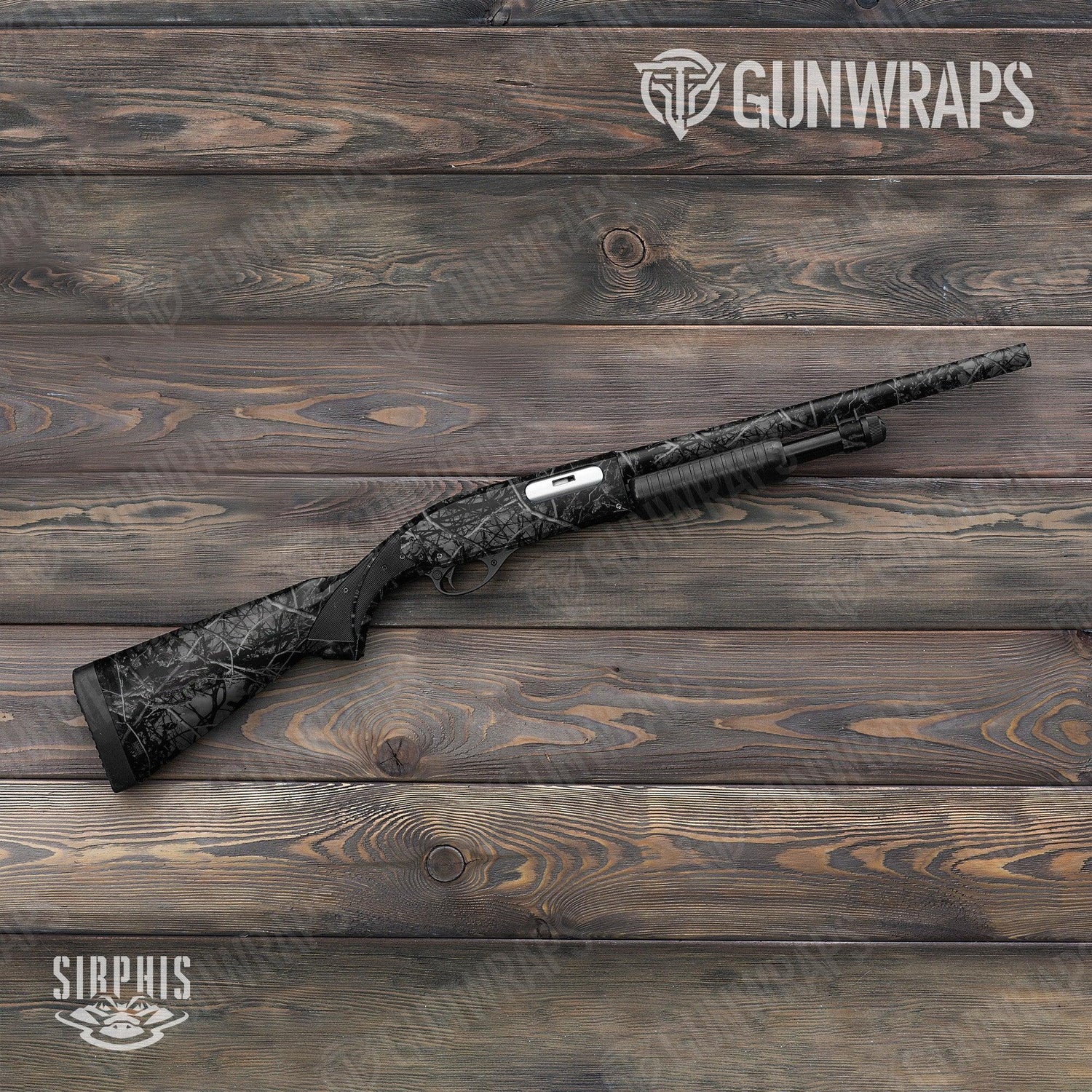 Sirphis Harvest Moon Shotgun Gun Skin Vinyl Wraps