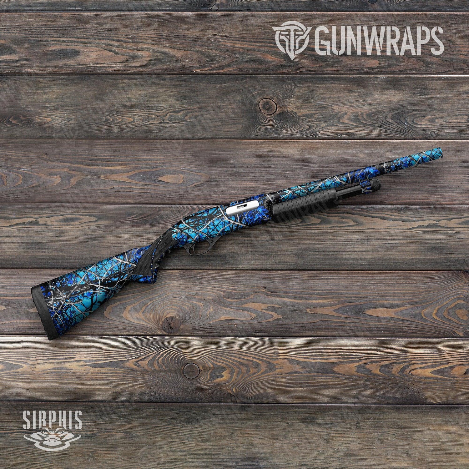 Sirphis Undertow Shotgun Gun Skin Vinyl Wraps