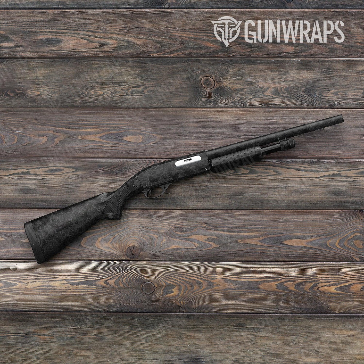 Toadaflage Black Shotgun Gun Skin Vinyl Wraps