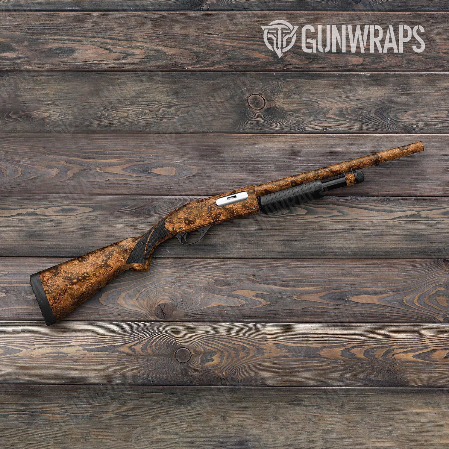 Toadaflage Orange Shotgun Gun Skin Vinyl Wraps