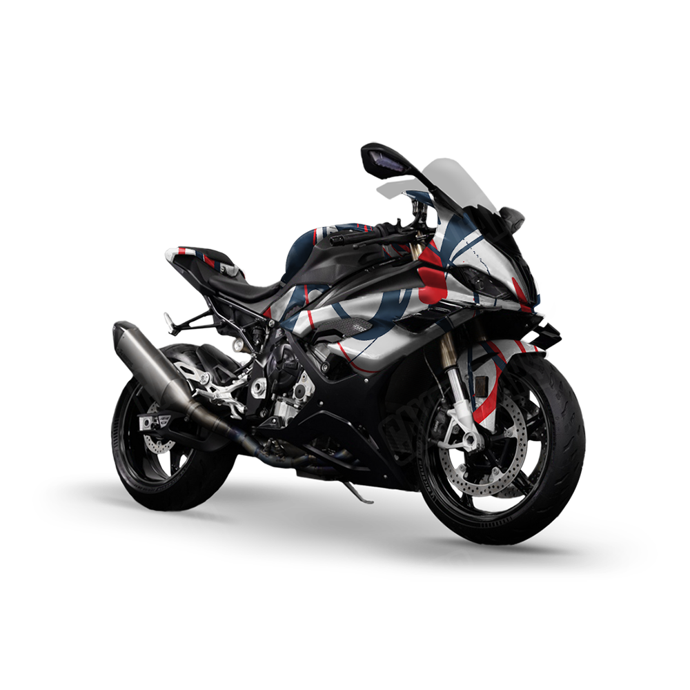 Liquid Smoke America Sports Bike Wraps