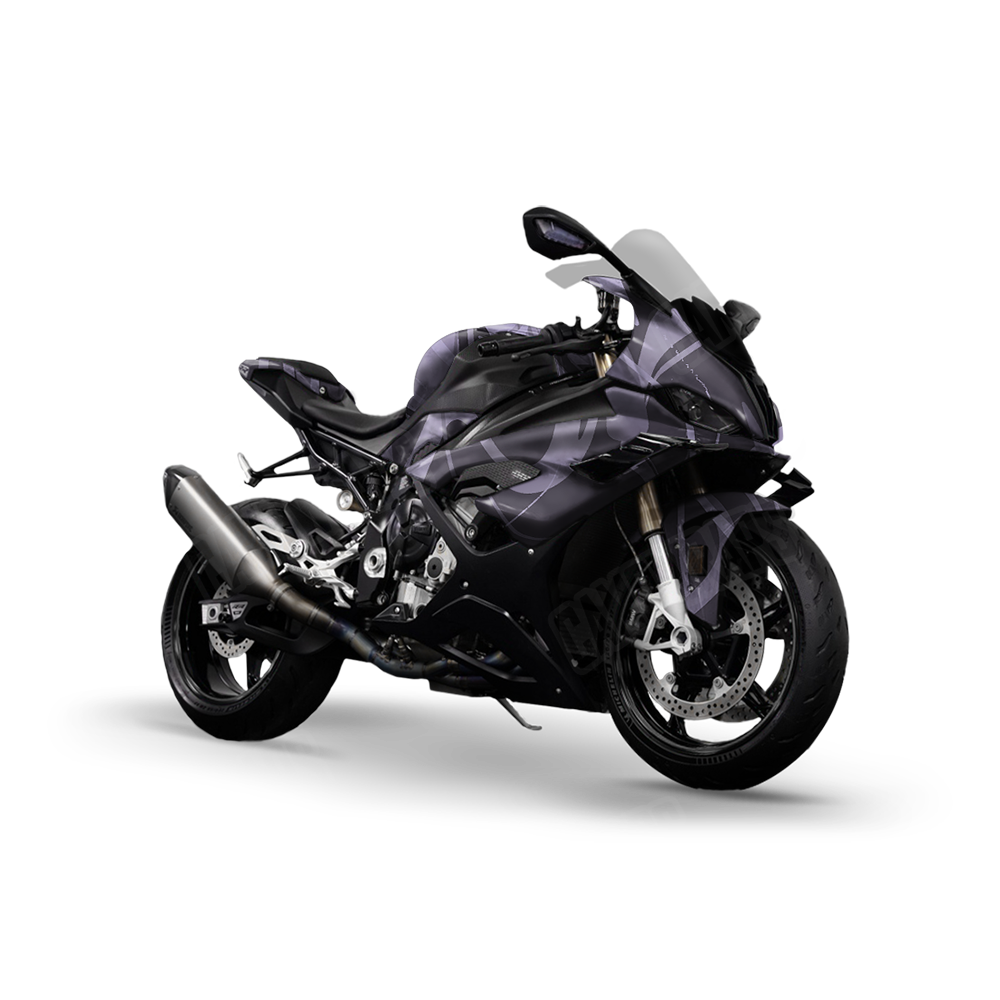 Liquid Smoke Lilac Sports Bike Wraps