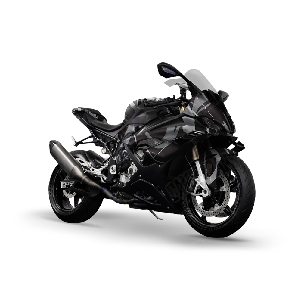 Liquid Smoke Urban Night Sports Bike Wraps