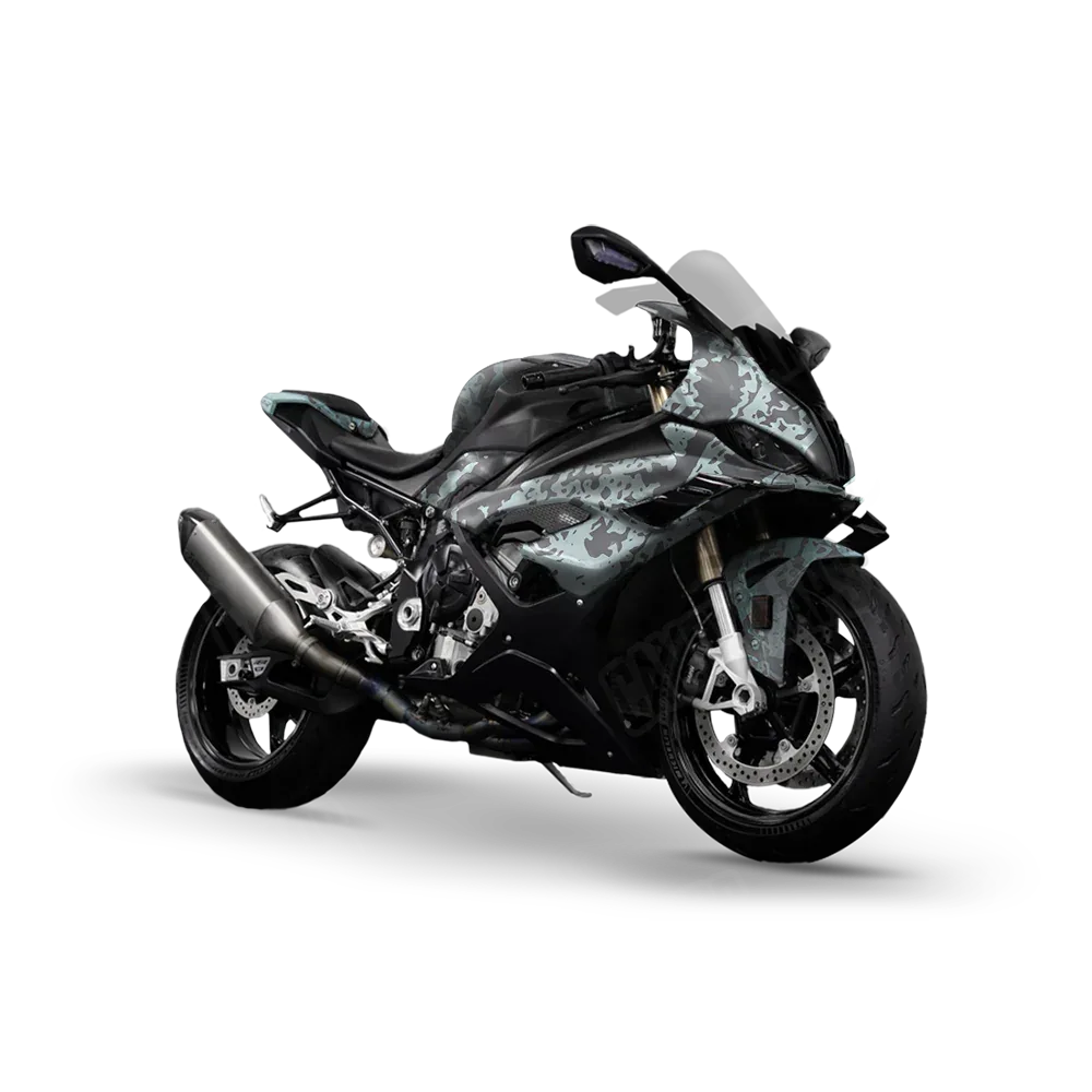Pasted Overcast Sports Bike Wraps