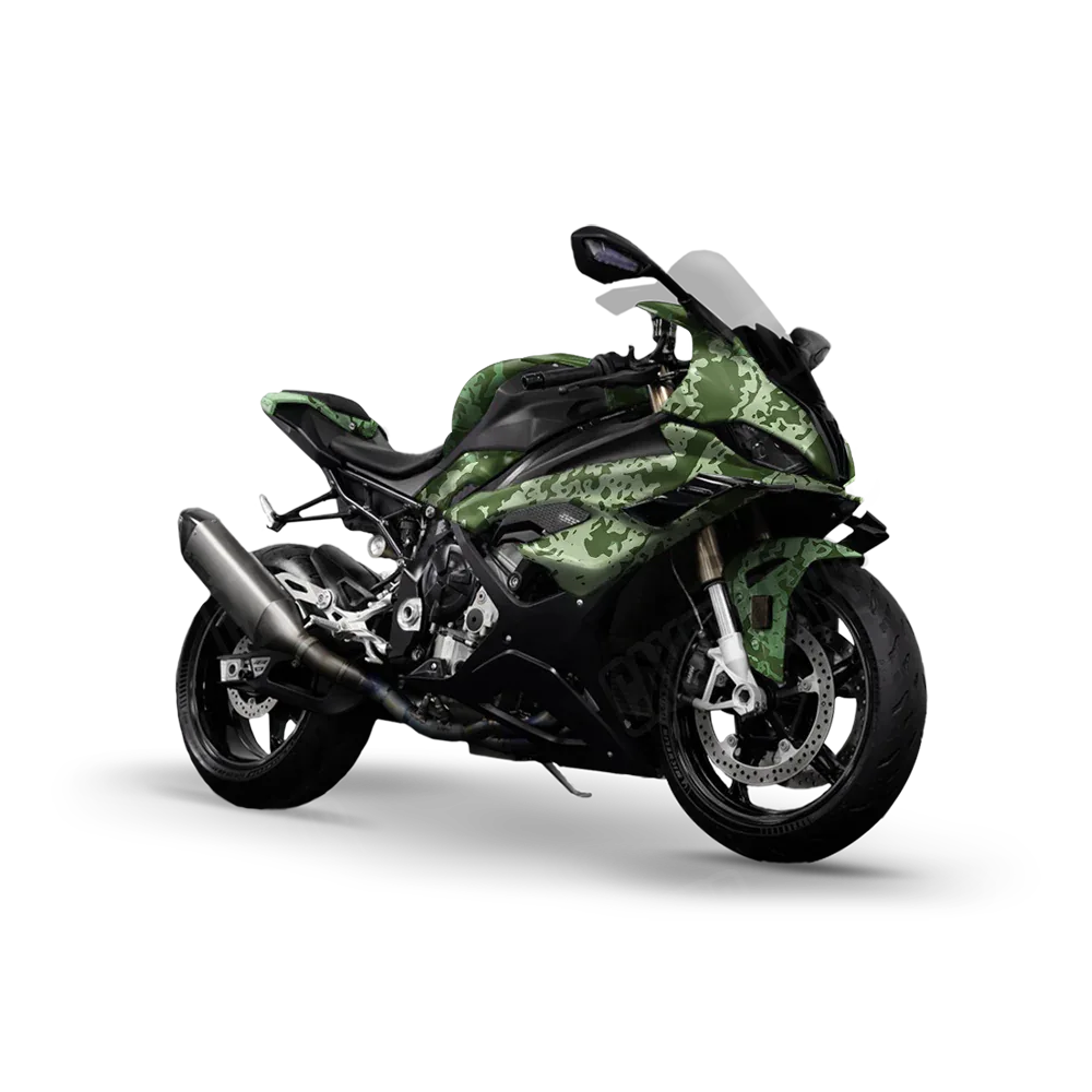Pasted Pistachio Sports Bike Wraps