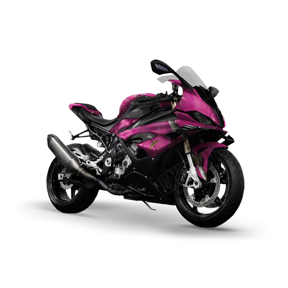 Realtree XTRA Colors Magenta Sports Bike Wraps