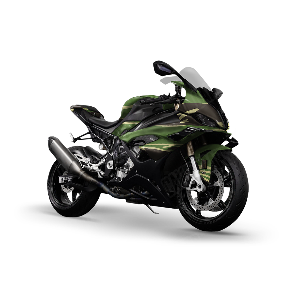 Shredded Jungle Sports Bike Wraps